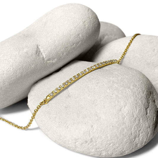 Diamond Bar Bracelet (0.42ct TDW)