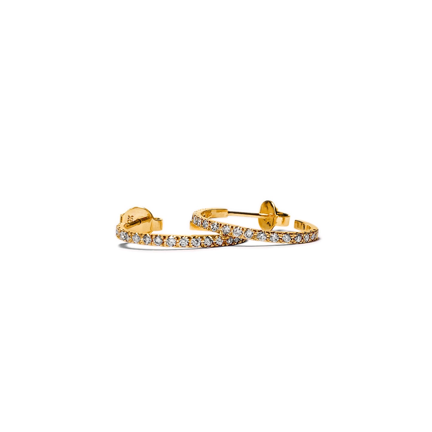 Diamond Hoop Earrings (0.40ct TDW)