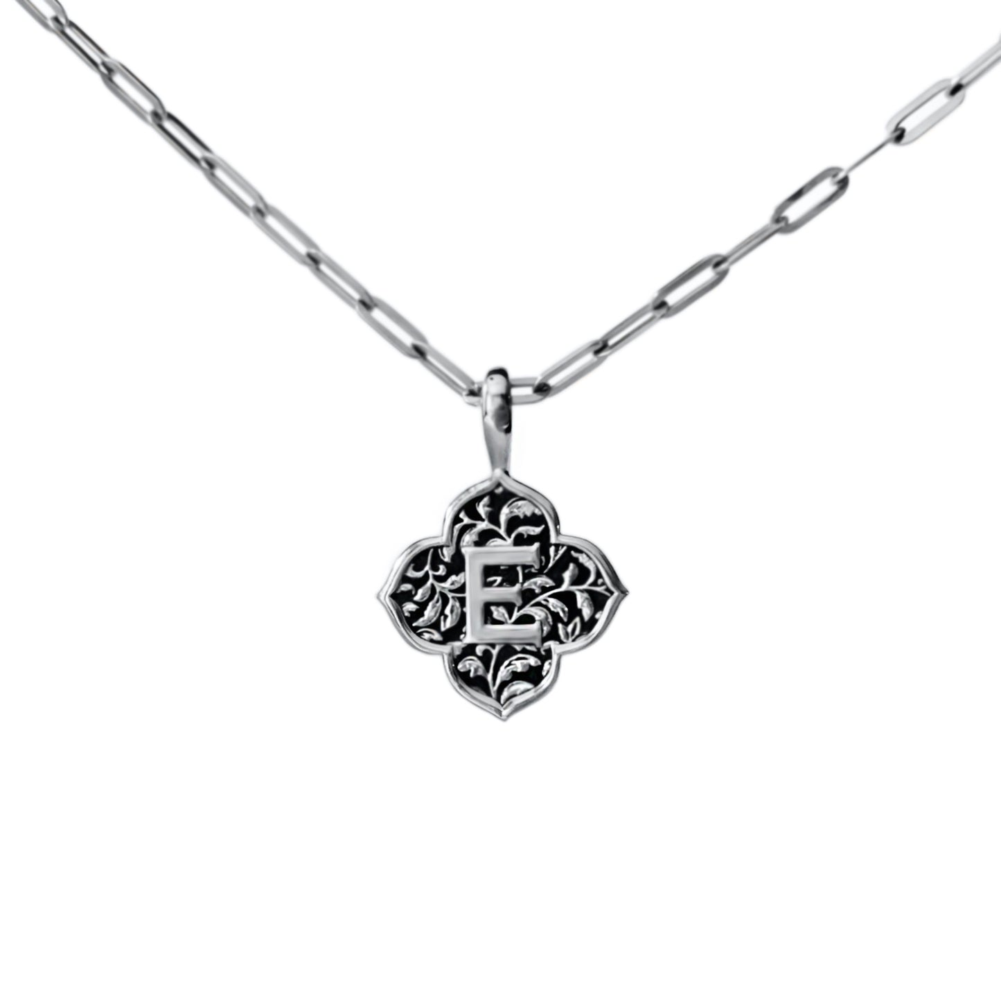 Clover Love Letter in Silver