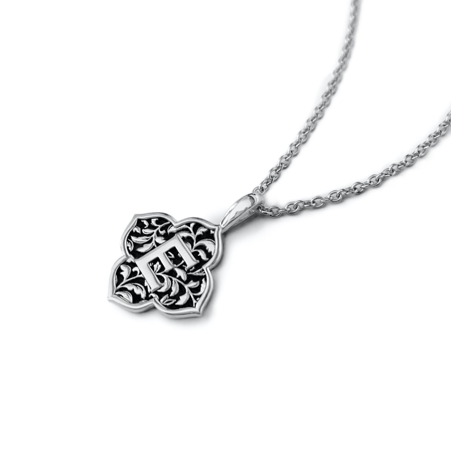 Clover Love Letter in Silver