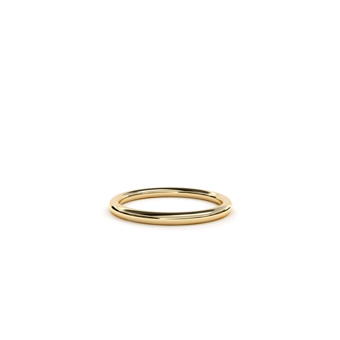 9k Yellow gold Full Circle wedding band