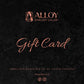 Alloy Jewellery Gallery Gift Card
