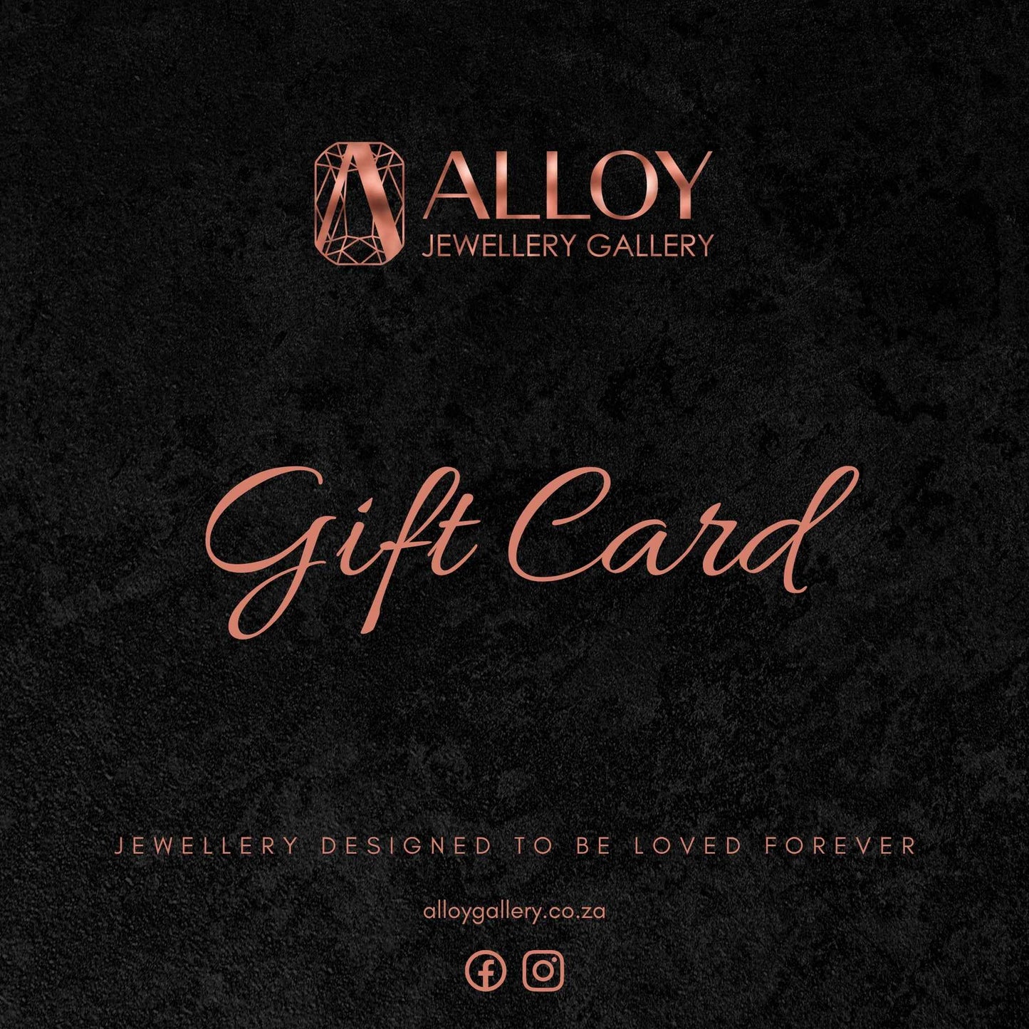 Alloy Jewellery Gallery Gift Card