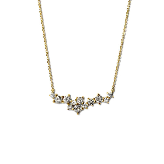 Scattered Diamond Necklace (1,48ct TDW)