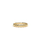 3mm Squared Away Ring in 9k yellow gold