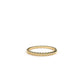 The Twisted Sister ring in 9k yellow gold